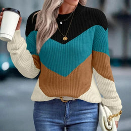 Chic Striped Pullover for Women