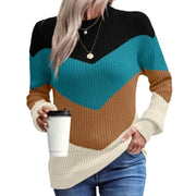 Chic Striped Pullover for Women